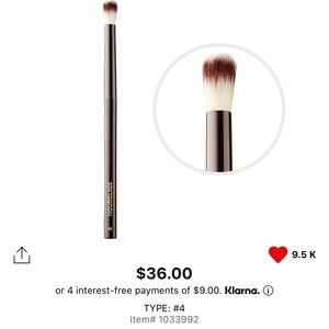 Hourglass makeup crease brush